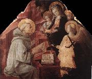 Fra Filippo Lippi The Virgin Appears to St Bernard oil painting artist